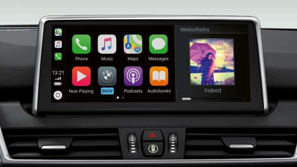 Apple CarPlay®, BMW 2-sarjan Active Tourer Apple CarPlay®, BMW 2-sarjan Active Tourer F45 2018, sisätila
