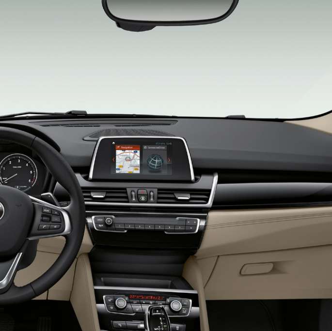 Ohjaamo, BMW 2-SARJAN Gran Tourer Business Sport Ohjaamo, BMW 2-SARJAN Gran Tourer 220d Business Sport F46 2018, sisätila