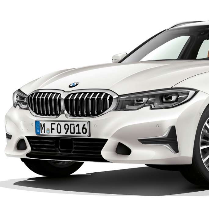Business Luxury, 3/4-näkymä edestä BMW 3-sarjan Touring, Business Luxury, 3/4-näkymä edestä