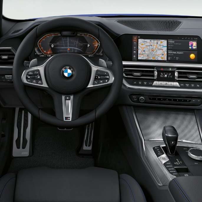 Verhoilu, BMW 4-sarjan Coupé Business M Sport -paketti G22 2020 Exclusive-nahkaverhoilu, BMW 4-sarjan Coupé G22 2020 Business M Sport -paketti, sisätila