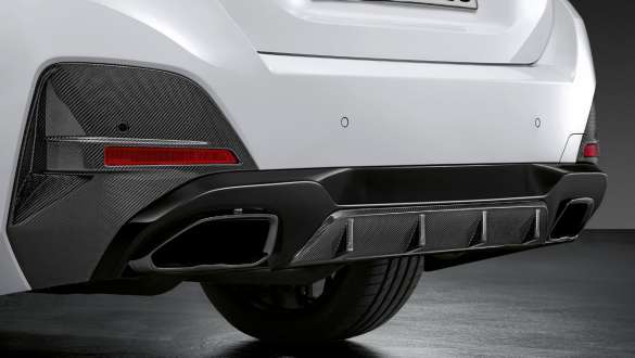 M Performance -takadiffuusori hiilikuitu BMW 4-sarjan Gran Coupé G26 2021 M Performance -takadiffuusori CFK BMW 4-sarjan Gran Coupé G26 2021