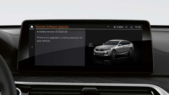 Remote Software Upgrade BMW 6-sarjan Gran Turismo G32 2020 Remote Software Upgrade BMW 6-sarjan Gran Turismo G32 2020 sisätila