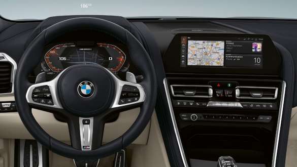 BMW Live Cockpit Professional BMW 8-sarjan Gran Coupé, BMW Live Cockpit Professional