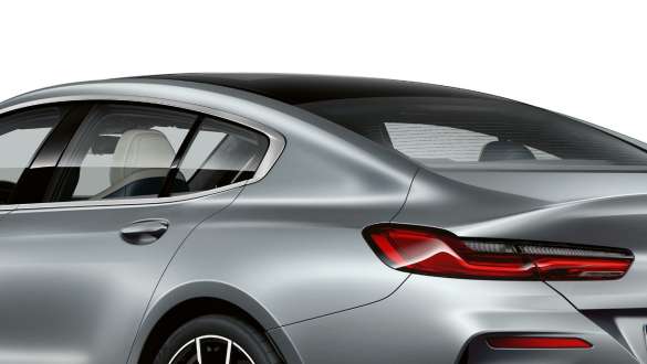 C-pylväs pidinmuotoilullla BMW 8-sarjan Gran Coupé, C-pylväs pidinmuotoilulla