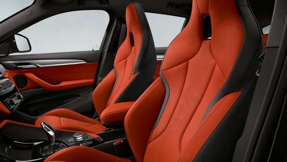 M urheiluistuimet, BMW X2 M35i (F39) M urheiluistuimet, BMW X2 M35i (F39), sisätila