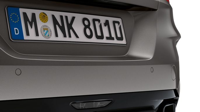 Pakoputkenpäät, BMW Z4 M40i Pakoputkenpäät, BMW Z4 Roadster M40i G29 2019 BMW Individual -metalliväri Frozen Grey, lähikuva