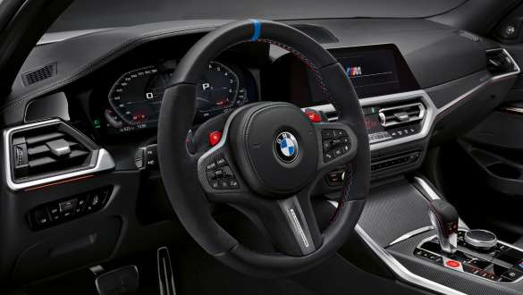 M Performance -ohjauspyörä Pro, BMW M3 Sedan G80 2020 BMW M3 Sedan G80 2020, M Performance -ohjauspyörä Pro, ohjaamo