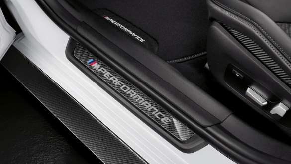 M Performance -kynnyslista Carbon, BMW M3 Sedan G80 2020 BMW M3 Sedan G80 2020, M Performance -kynnyslista Carbon, lähikuva