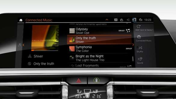 Connected Music BMW M340i xDrive Touring ja BMW M340d xDrive Touring, Connected Music