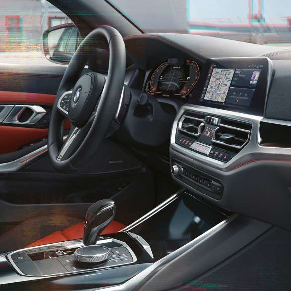 Sisätilan muotoilu BMW M340i xDrive Touring, sisätilan muotoilu