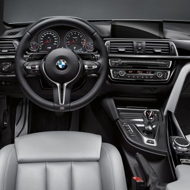 BMW M4 Cabrio, ohjaamo BMW M4 Cabrio, muotoilu, ohjaamo