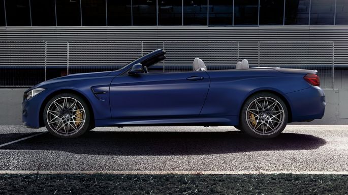 BMW M4 Cabrio, sivunäkymä BMW M4 Cabrio, muotoilu, sivunäkymä