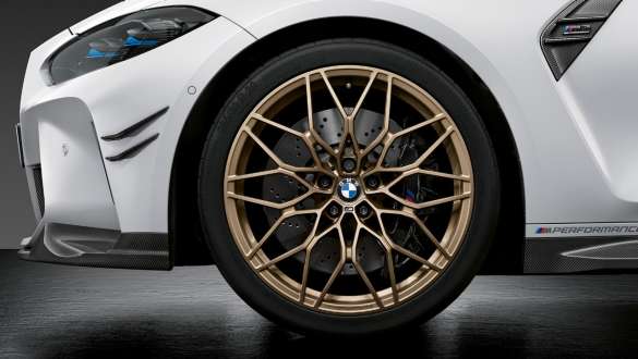 Taottu 20"/21" M Performance -vanne 1000 M BMW M4 Coupé G82 2020 BMW M4 Coupé G82 2020 taottu 20"/21" M Performance -vanne 1000 M lähikuva