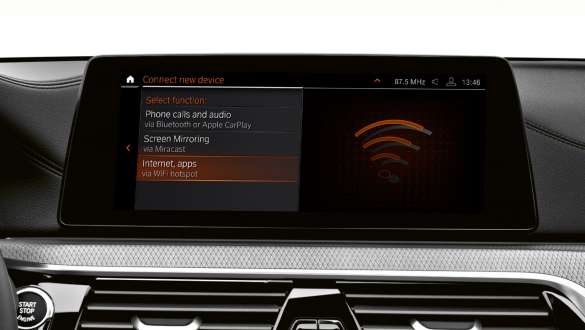 WLAN Hotspot BMW M550d xDrive Touring WLAN Hotspot BMW M550d xDrive Touring G31 ohjaamo