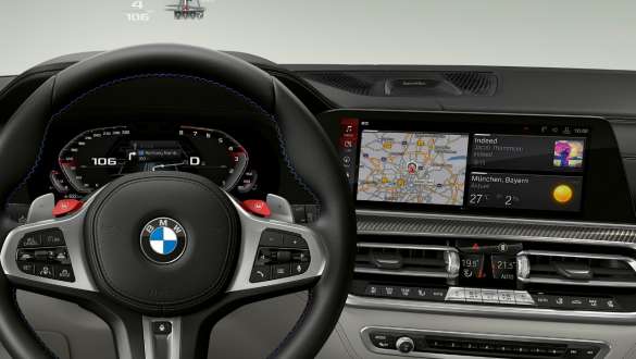 BMW X5 M -autot, joissa BMW Live Cockpit Professional, F95 G05 BMW Live Cockpit Professional, BMW X5 M -autot F95 2020 G05 2018 SUV, sisätila