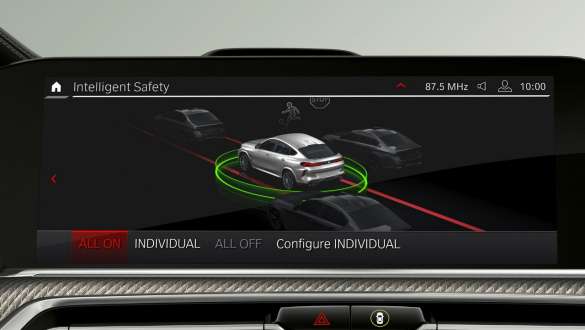 BMW X6 M -autot, joissa Driving Assistant Professional, F96 Driving Assistant Professional, BMW X6 M -autot F96 2020 SUV, sisätila
