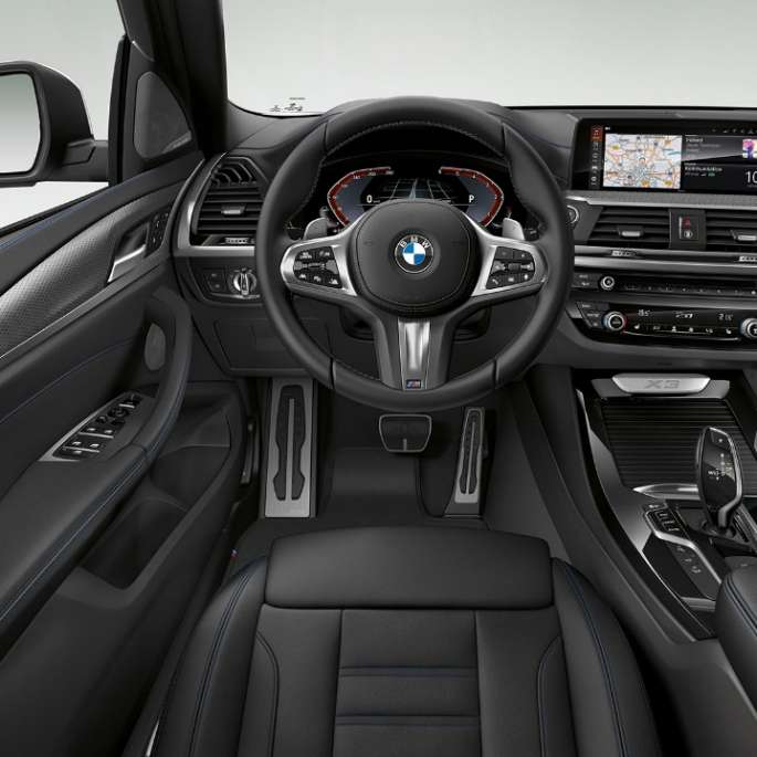 BMW X3 M40i, Business M Sport, sisätila BMW X3 M40i, Business M Sport, sisätila