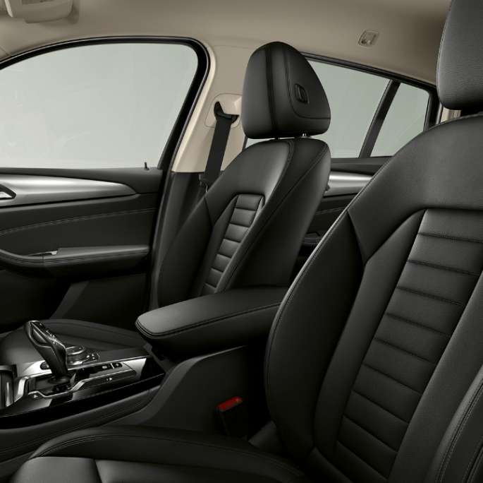 Istuinverhoilu, BMW X4 Business-varustelu Istuinverhoilu, BMW X4 xDrive20d Business-varustelu G02 2018, sisätila