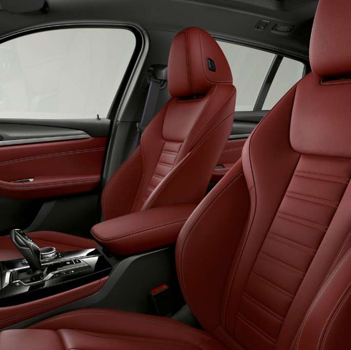 Istuinverhoilu, BMW X4 Business M Sport X Istuinverhoilu, BMW X4 xDrive30i Business M Sport X G02 2018, sisätila