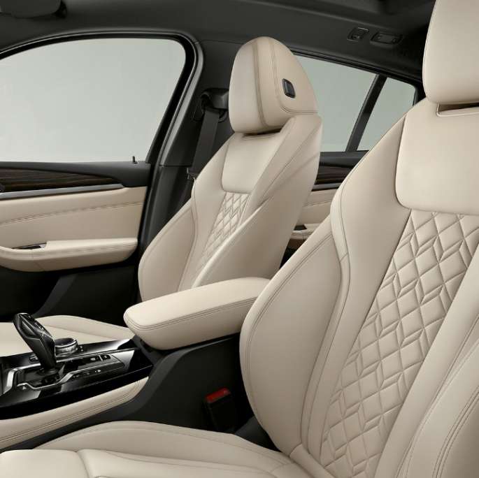Istuinverhoilu, BMW X4 Business xLine Istuinverhoilu, BMW X4 xDrive20d Business xLine G02 2018, sisätila