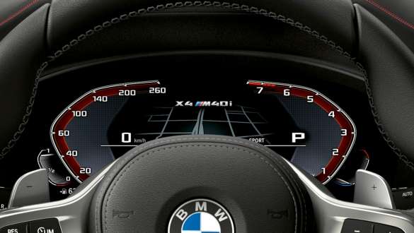 BMW Live Cockpit Plus, BMW X4 BMW Live Cockpit Plus, BMW X4 G02 2018, mittaristo