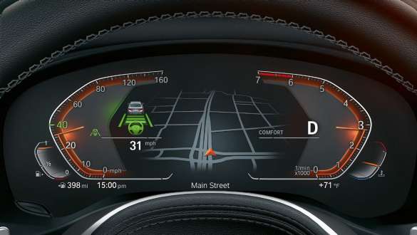 Driving Assistant Plus, BMW X4 Driving Assistant Plus, BMW X4 G02 2018, mittaristo