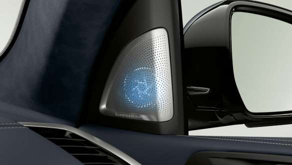 Bowers & Wilkins Diamond Surround Sound System, BMW X7 G07 Bowers & Wilkins Diamond Surround Sound System, BMW X7 G07, lähikuva
