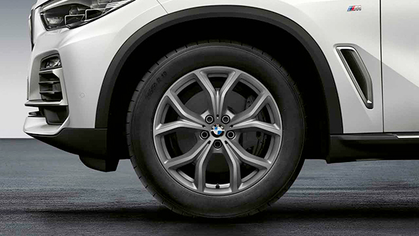 19 Bmw Kevytmetallivanteet V Spoke 735 Ferric Grey