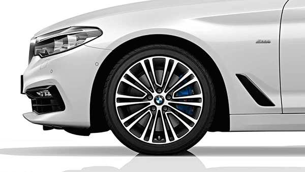 18 BMW kevytmetallivanne Double spoke 634 Bicolor Orbit Grey