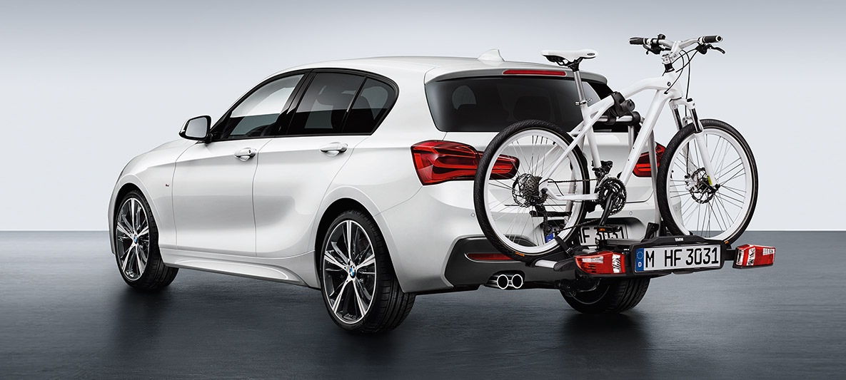 BMW 1-sarja alkuperäiset lisävarusteet polkupyöräteline BMW 1-sarja alkuperäiset lisävarusteet polkupyöräteline