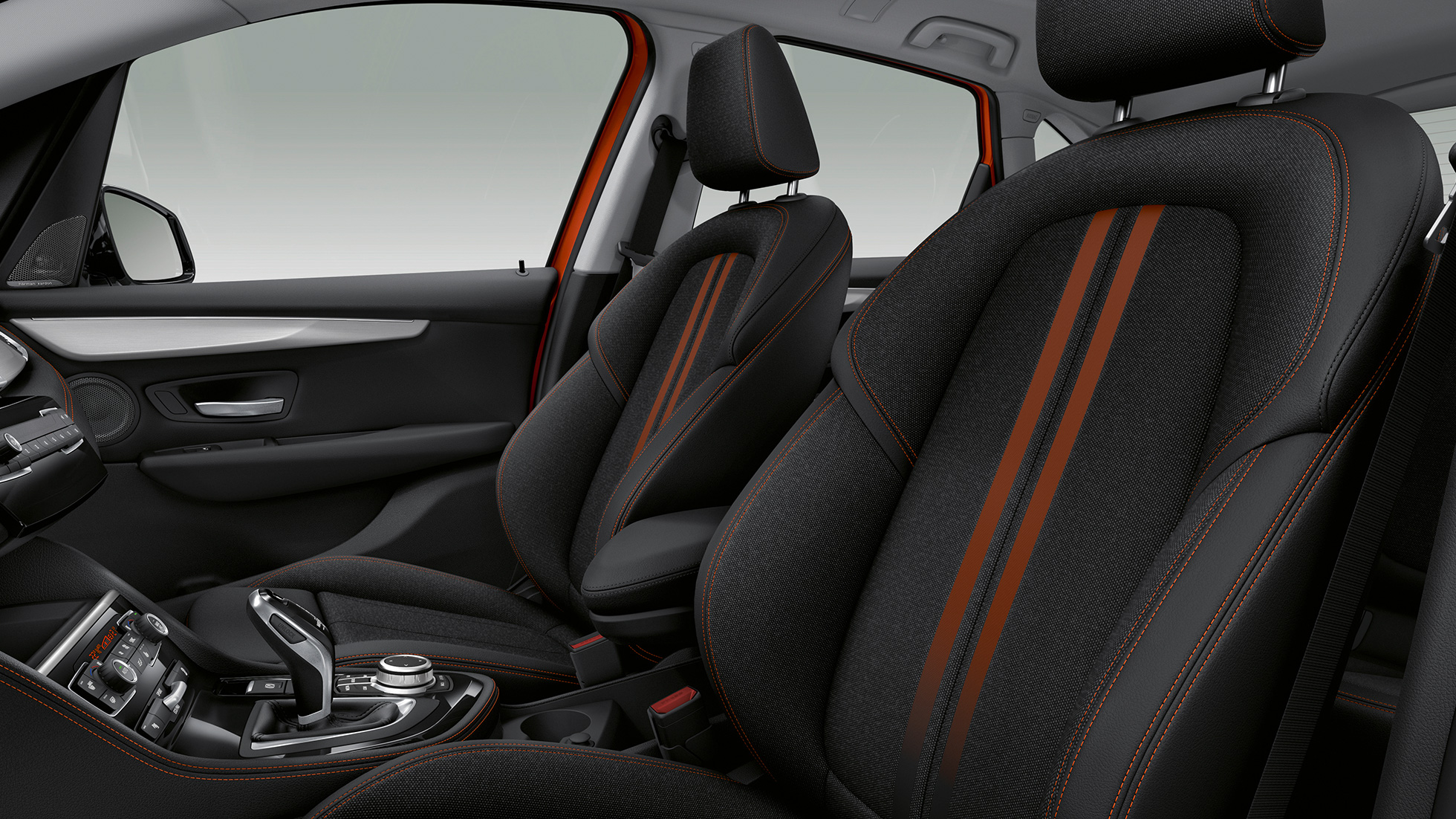 Urheiluistuimet, BMW 2-sarjan Active Tourer Urheiluistuimet, BMW 2-sarjan Active Tourer F45 2018, sisätila