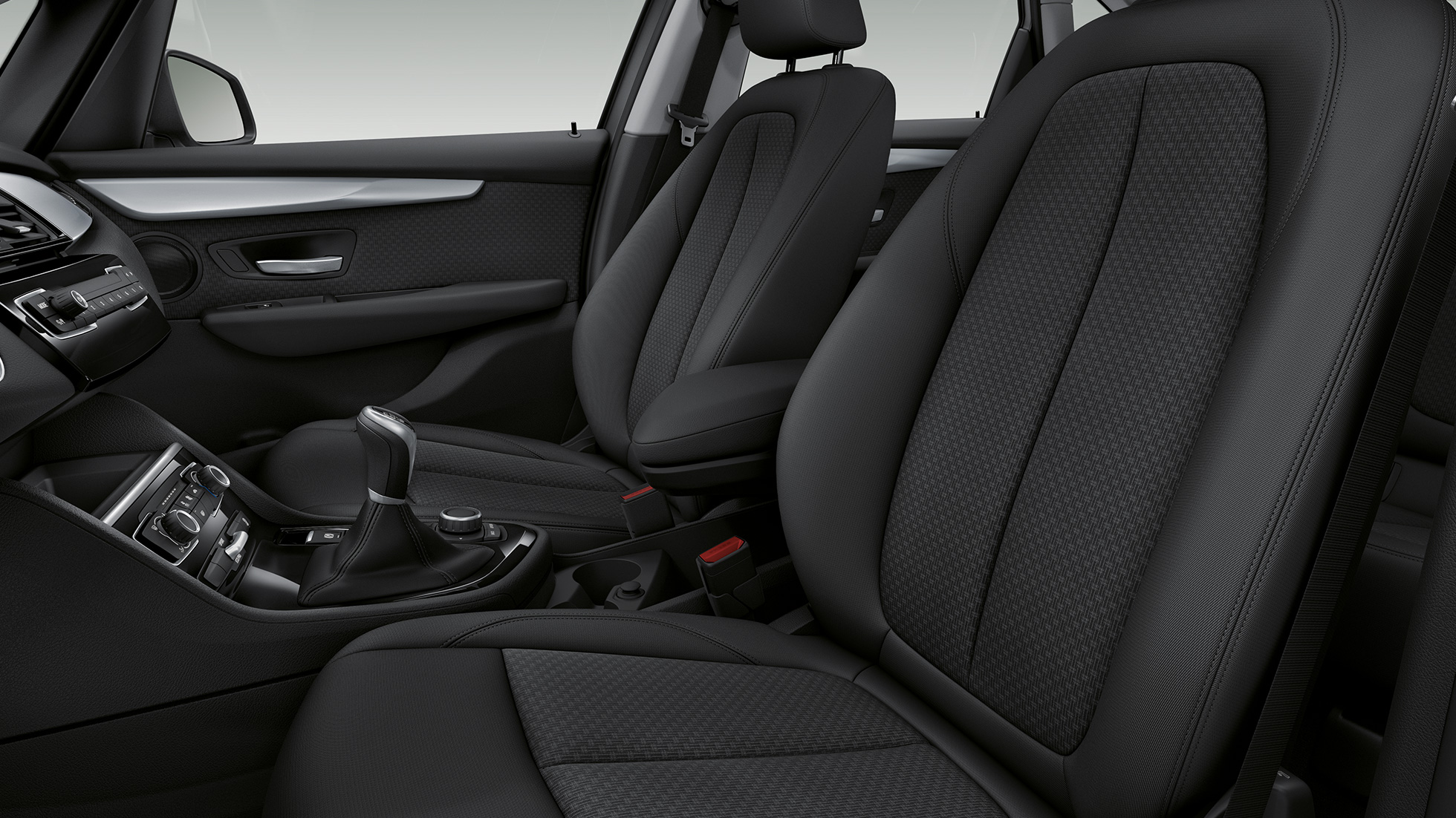 Urheiluistuimet, BMW 2-sarjan Active Tourer Business-varustelu Urheiluistuimet, BMW 2-sarjan Active Tourer 218i F45 2018, sisätila