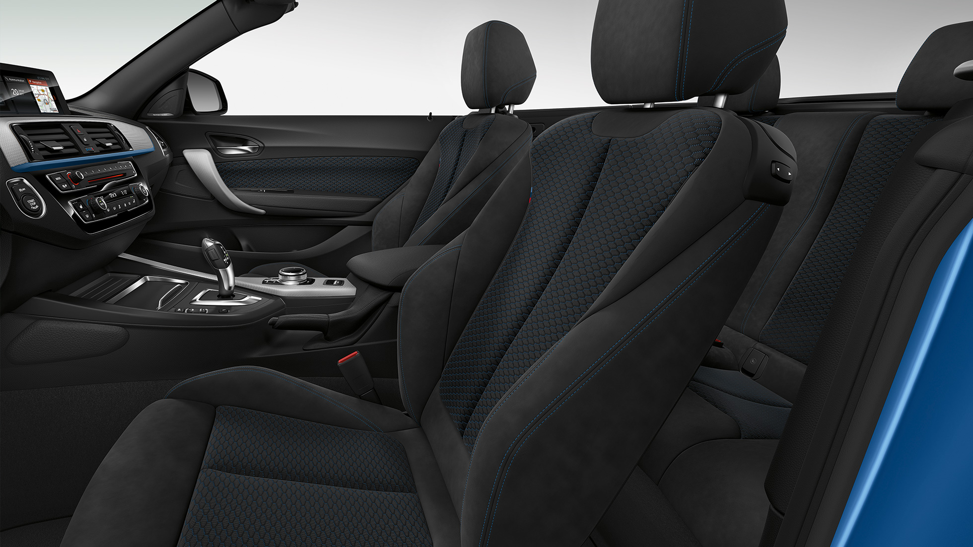BMW 2-sarjan Cabrio, Business M Sport, sisätila BMW 2-sarjan Cabrio, Business M Sport, sisätila