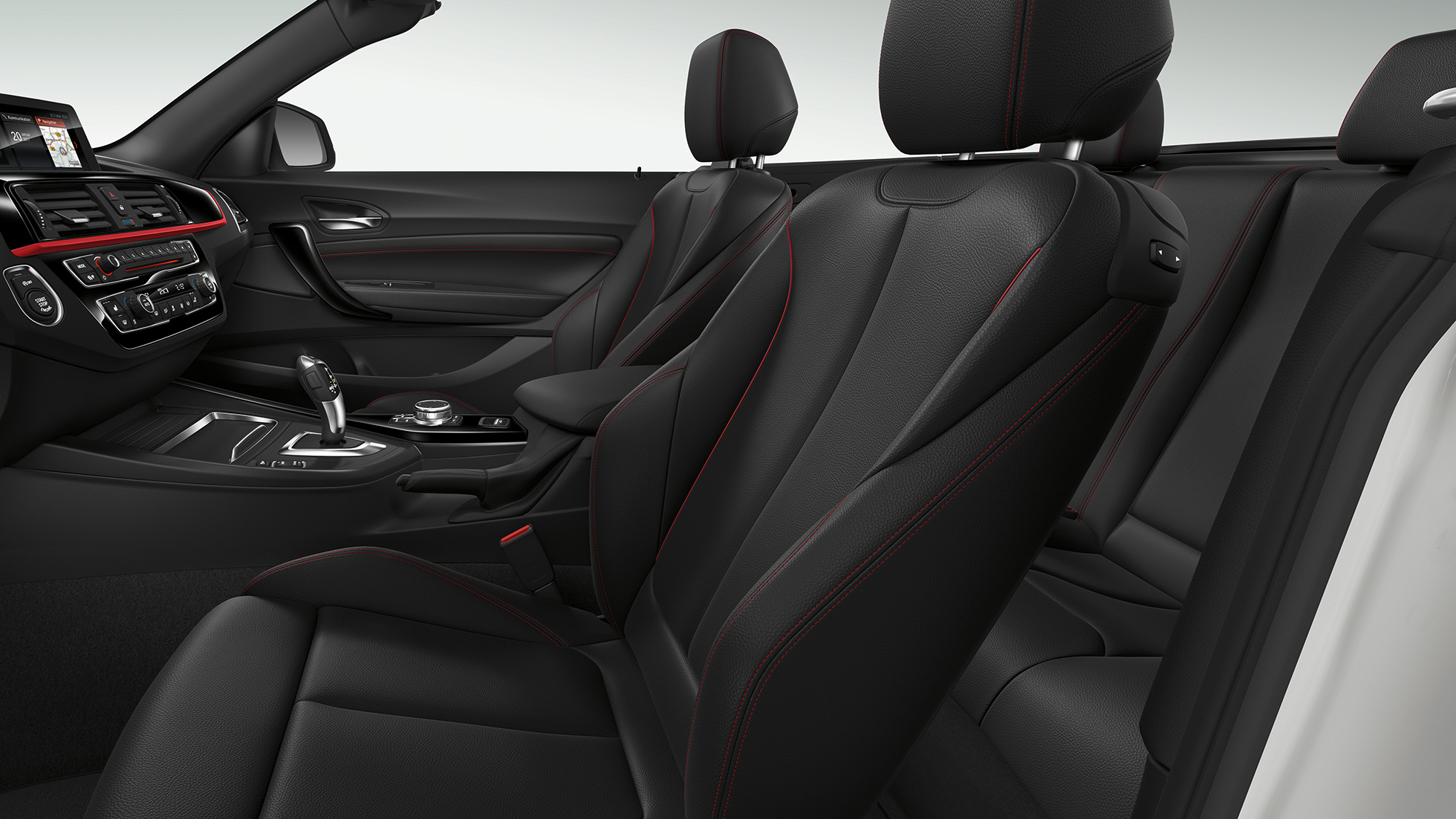 BMW 2-sarjan Cabrio, Business Sport, sisätila BMW 2-sarjan Cabrio, Business Sport, sisätila