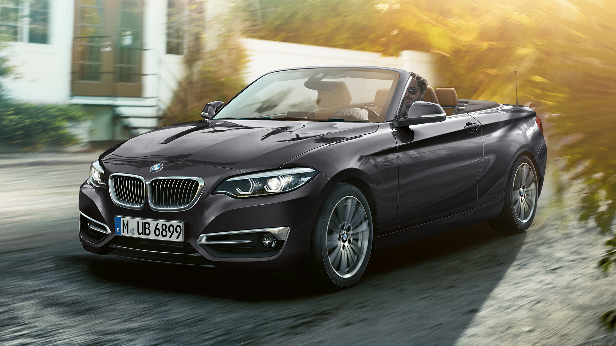 BMW 2-sarjan Cabrio, keulan muotoilu BMW 2-sarjan Cabrio, keulan muotoilu