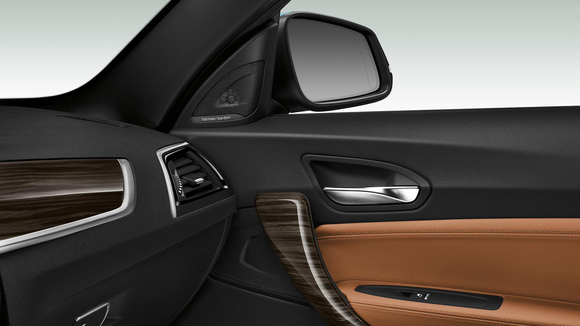 BMW 2-sarjan Cabrio, sivuovien verhoilu BMW 2-sarjan Cabrio, sivuovien verhoilu