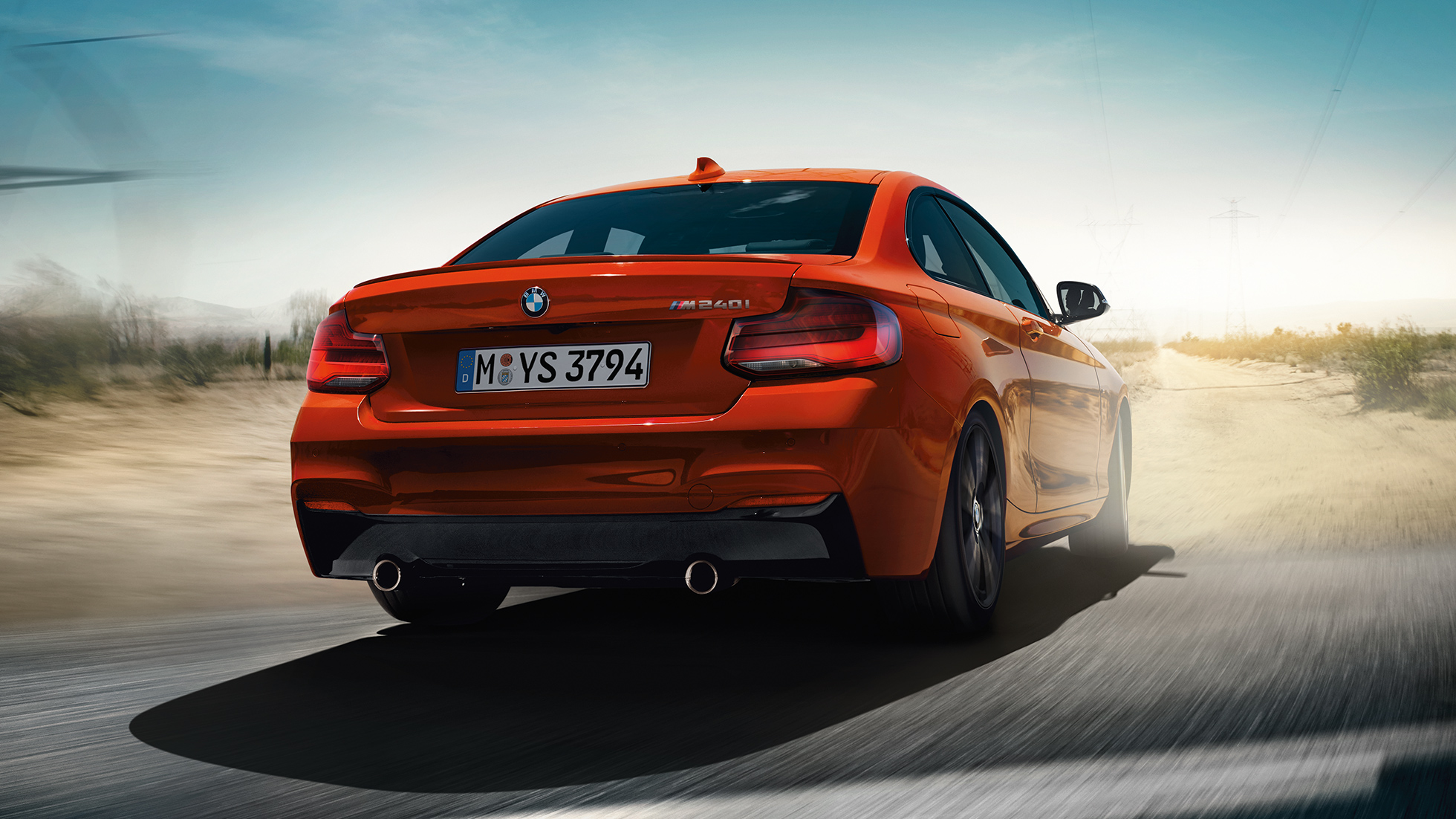 BMW 2-sarjan Coupé, kuva perästä BMW 2-sarjan Coupé, kuva perästä