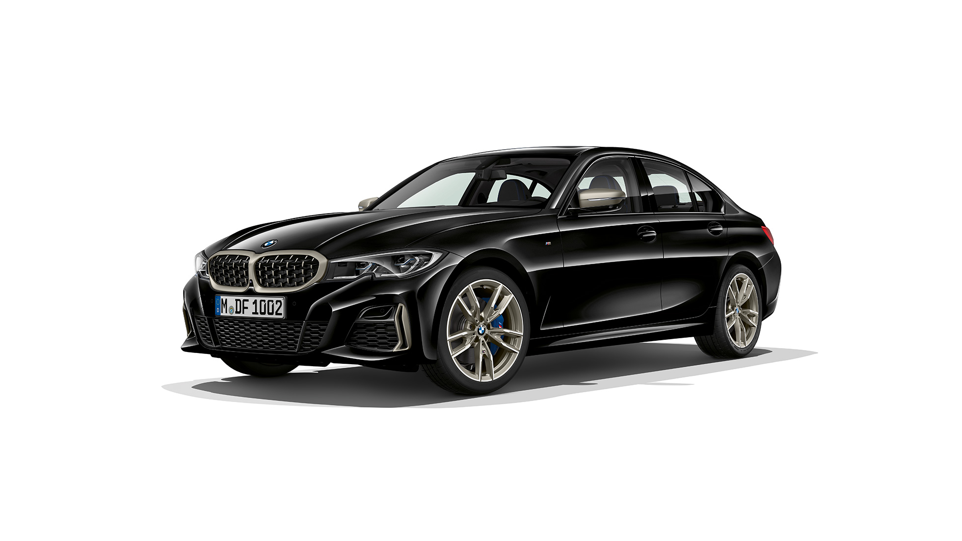 BMW 3-sarjan Sedan, BMW M340i xDrive -malli. Sivukuva BMW 3-sarjan Sedanin M340i xDrive -mallista.