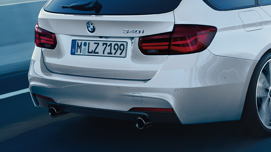 BMW 3-sarjan Touring erikoismallit takavalot BMW 3-sarjan Touring erikoismallit takavalot