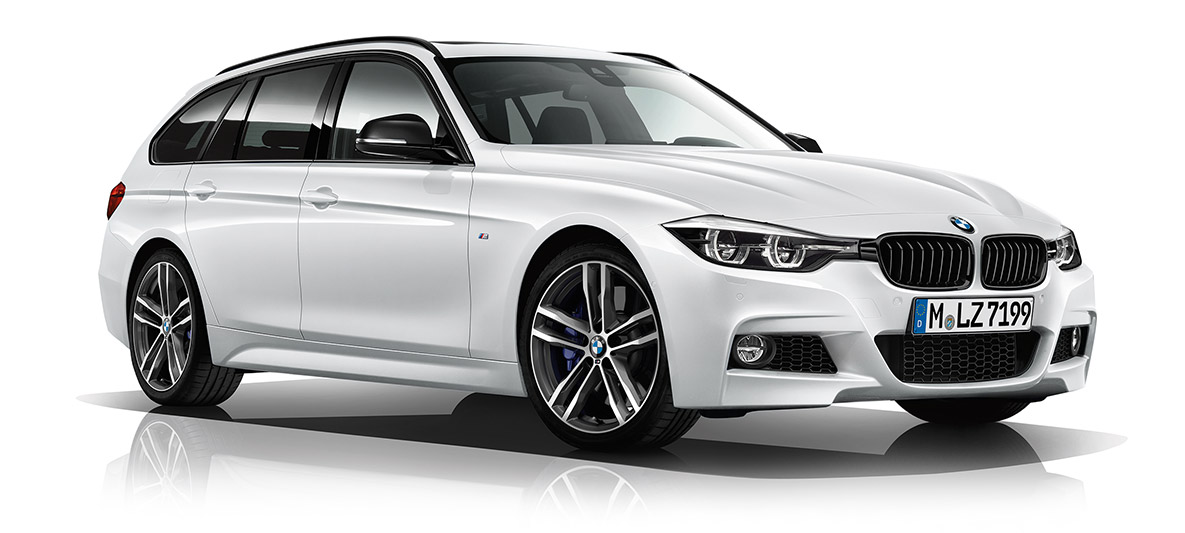 BMW 3-sarjan Touring Business M Sport Shadow etuviistosta BMW 3-sarjan Touring Business M Sport Shadow etuviistosta