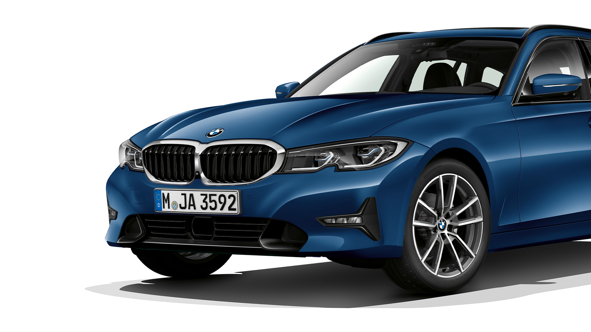 Business Sport, 3/4-näkymä edestä BMW 3-sarjan Touring, Business Sport, 3/4-näkymä edestä
