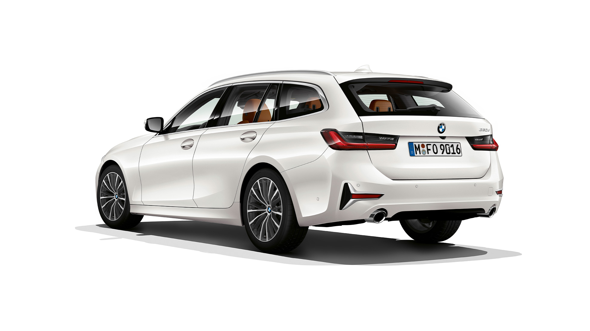 Business Luxury, 3/4-näkymä takaa BMW 3-sarjan Touring, Business Luxury, 3/4-näkymä takaa