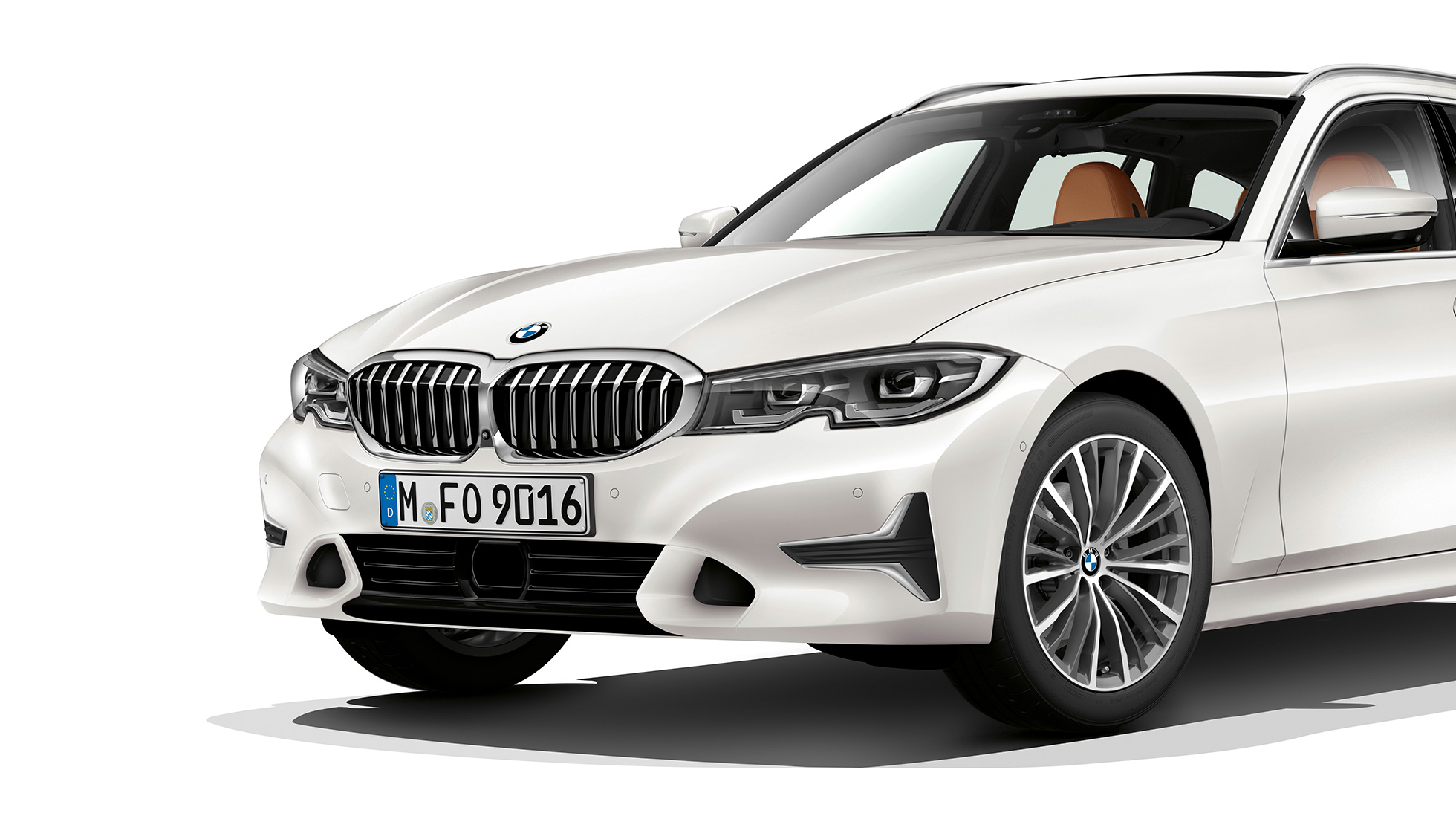 Business Luxury, 3/4-näkymä edestä BMW 3-sarjan Touring, Business Luxury, 3/4-näkymä edestä