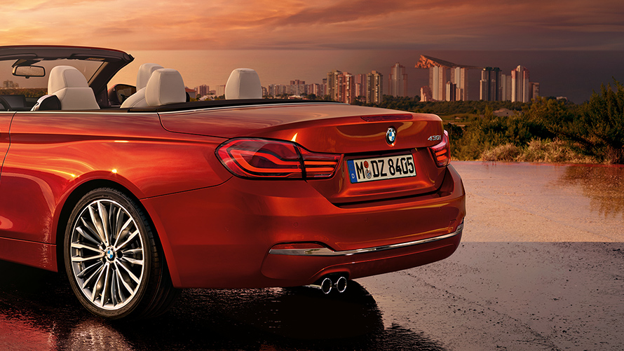 BMW 4-sarjan Cabrio perä BMW 4-sarjan Cabrio perä