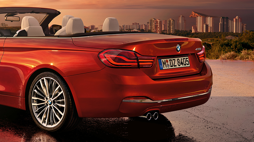 BMW 4-sarjan Cabrio perä BMW 4-sarjan Cabrio perä