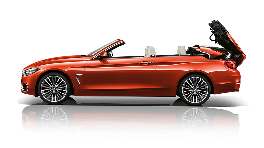 BMW 4-sarjan Cabrio katon avaaminen 3 BMW 4-sarjan Cabrio katon avaaminen 3