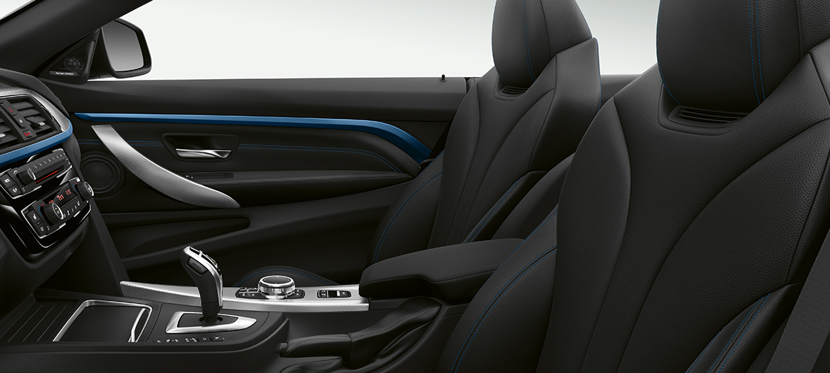 BMW 4-sarjan Cabrio Business M Sport sisätila BMW 4-sarjan Cabrio Business M Sport sisätila