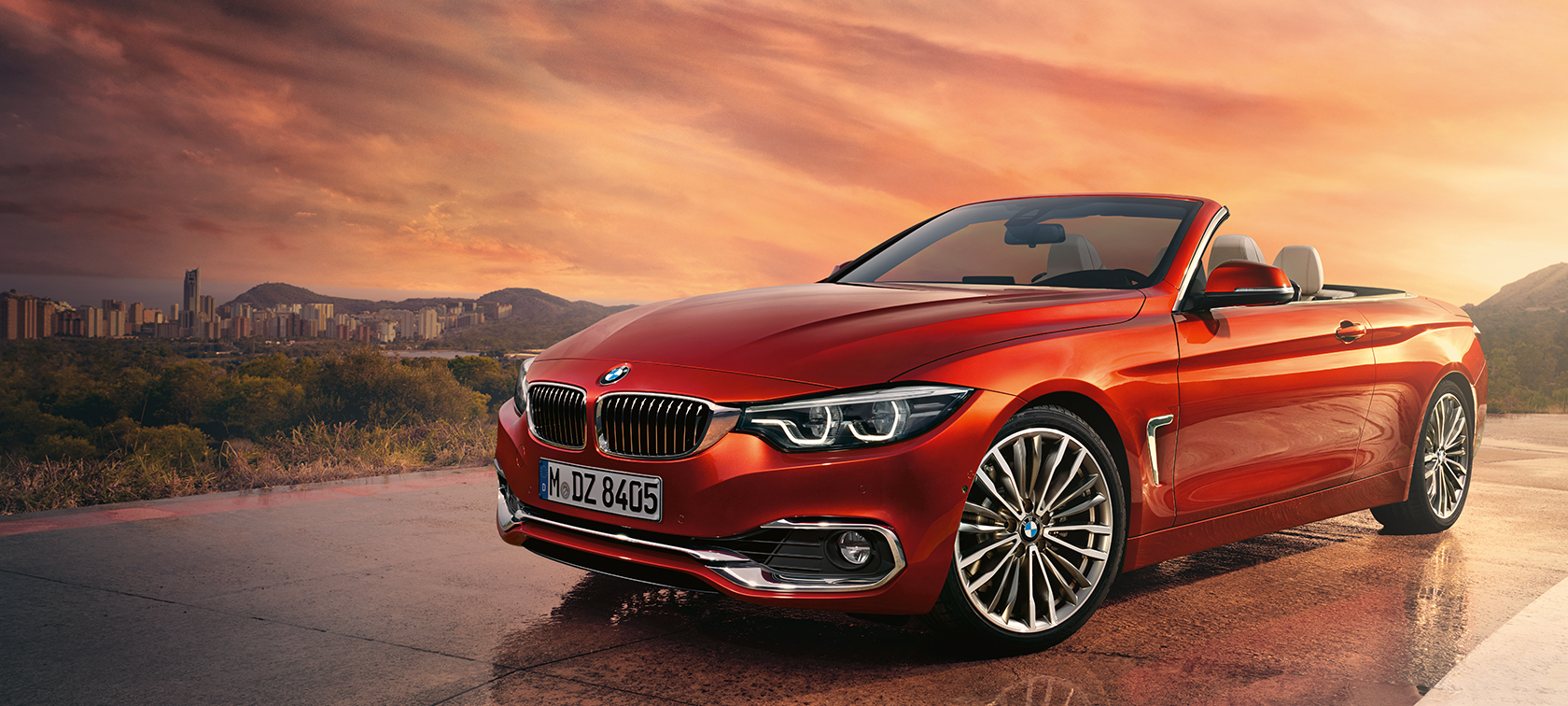BMW 4-sarjan Cabrio muotoilu BMW 4-sarjan Cabrio muotoilu
