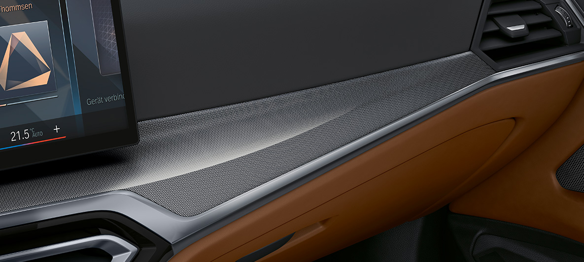 BMW Individual -sisäkoristelistat Aluminium Rhombicle High-gloss, korostuksella Pearl Gloss Chrome BMW 4-sarjan Cabrio 2020 G23 Individual sisätila BMW Individual -sisäkoristelistat Aluminium Rhombicle High-gloss, korostuksella Pearl Gloss Chrome BMW 4-sarjan Cabrio Individual G23 2020 sisätila