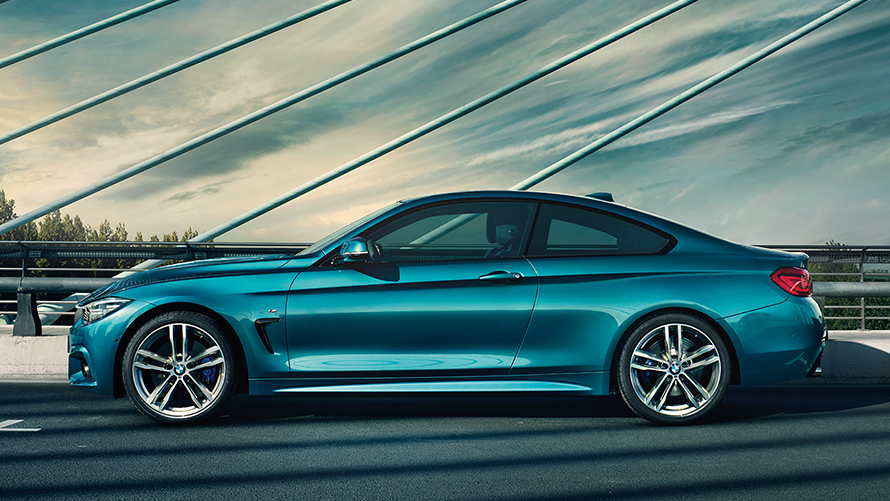 BMW 4-sarjan Coupé siluetti BMW 4-sarjan Coupé siluetti